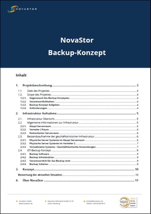 NovaStor Dokument: Backup-Konzept